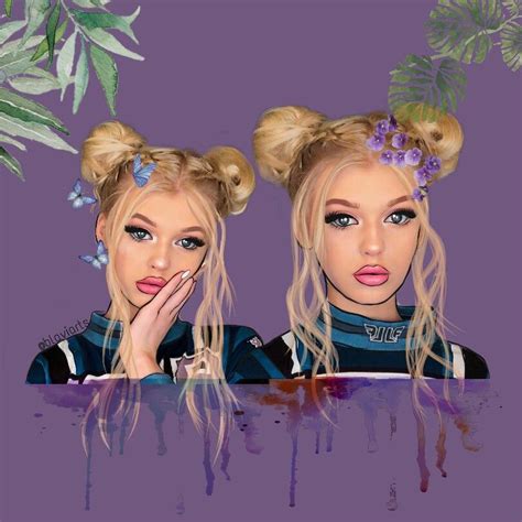 Loren Gray Has A Twin Sister Nahh Just My Edit Outline