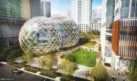 Nbbj Designs Biospheres For Amazons Seattle Headquarters Gallery