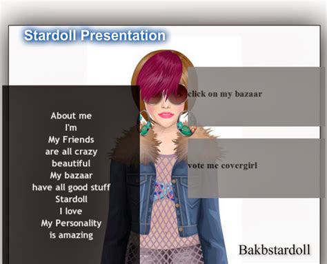 Bakbstardoll Stardoll Free Stardoll Presentations Stardoll
