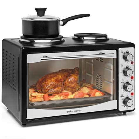 Buy Andrew James Mini Oven With Hob Electric Mini Cooker With Double