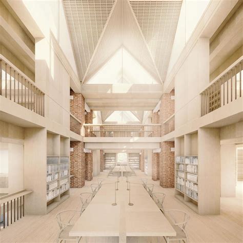 Niall Mclaughlin Library For Magdalene College Cambridge Central