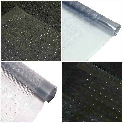 Heavy duty vinyl plastic carpet protector clear runner home & office hallway film floor mat roll non slip pvc waterproof 27 width any size. Heavy Duty Clear Carpet Protector Vinyl Plastic Floor ...