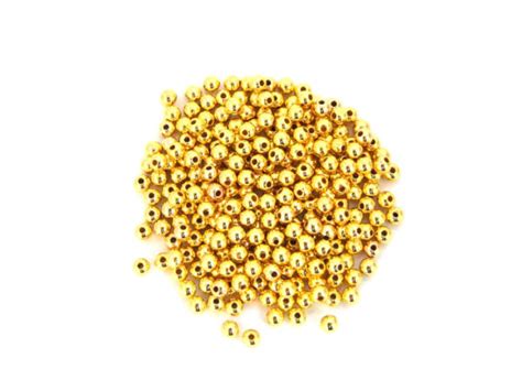Pearl Beads 5mm Gold Choice Of Pack Sizes Art And Craft Factory