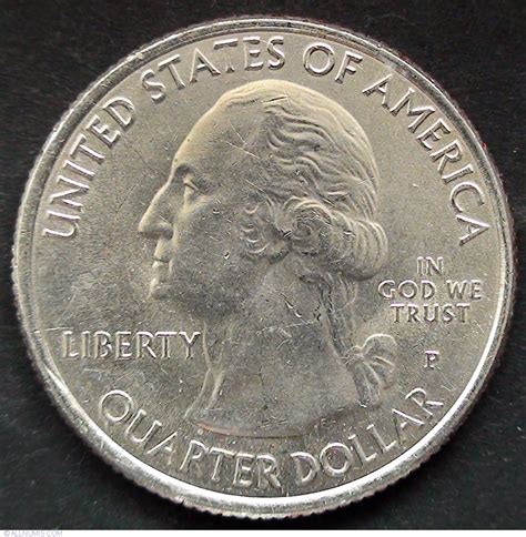 Quarter Dollar 2013 P South Dakota Mounth Rushmore Quarter America