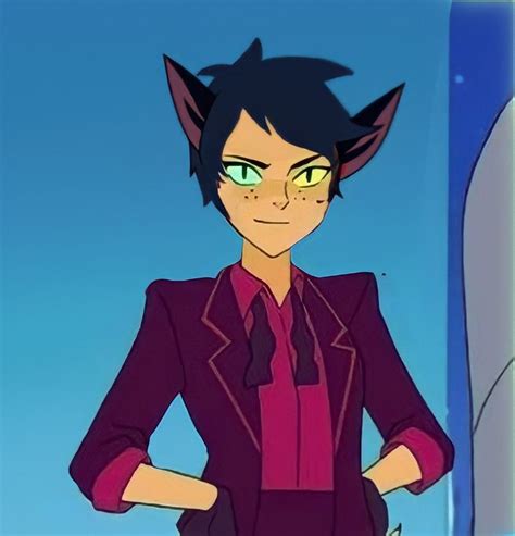 Catra In A Suit Wit Short Hair Disney Characters Aurora Sleeping