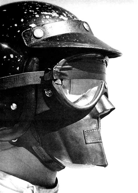 First Full Face Helmet Dan Gurney 1968 Formula1