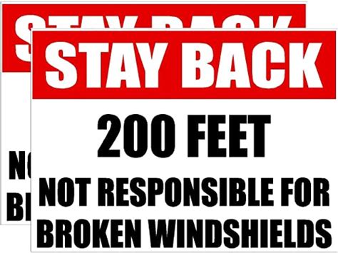 Our Top 12 Best Stay Back 200 Feet Stickers For 2022 You Dont Wanna