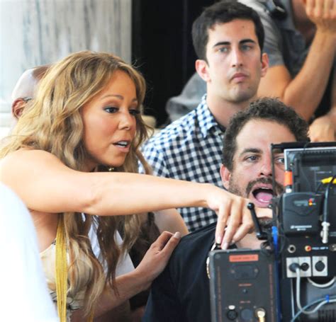 On Set Pictures Of Mariah Carey S Obsessed Music Video