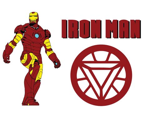 Iron Man Svg Superhero Svgironman Clip Art Iron Man Logo Svgpng