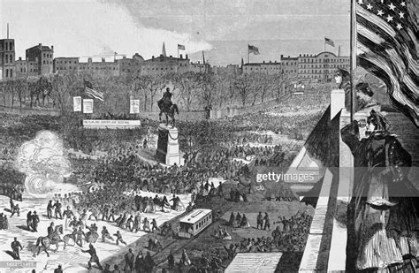 New York City Civil War Execution Of Captain Gordon 1861 High Res