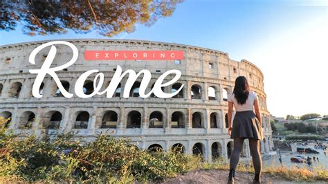 Travel Guide Things To Do In Rome Italy Youtube