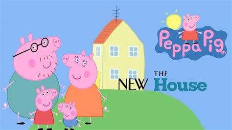 Hide and seek / mother and child play viral rabbit. Peppa Pig - The New House (Children learn to follow a ...