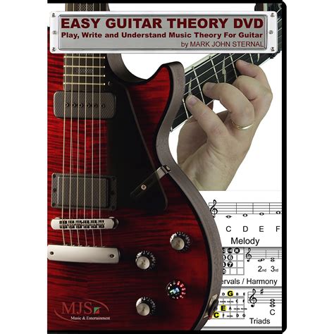 Mjs Music Publications Easy Guitar Theory Dvd Play Write And