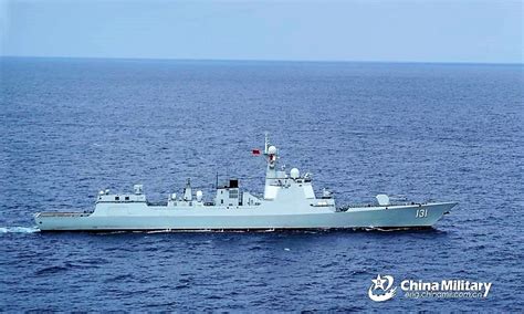 World Defence News Plan Chinese Navy Launches Two New Type 052d Guided