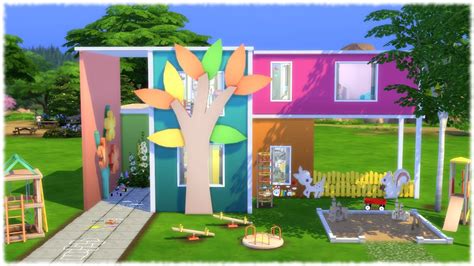 The Sims 4 Speed Build Daycare Youtube