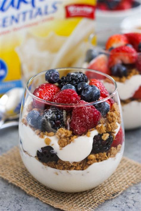 Yogurt Parfait Recipe With Berries And Honey Pumpkin N Spice