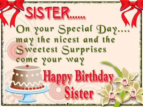 Free Printable Birthday Cards For Sister