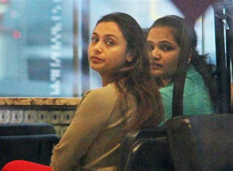 Once Again Rani Mukerji And Daughter Adira Gets Clicked By Paparazzi At The Airport See