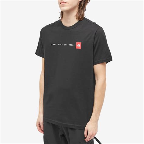 The North Face Never Stop Exploring Tee Black End Ca