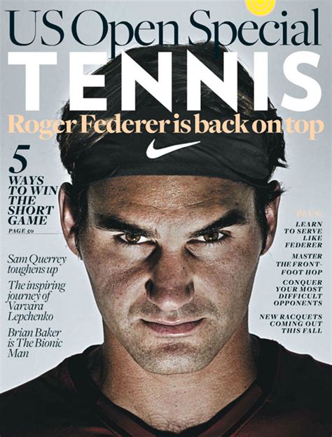 Nas Capas Tennis Magazine Roger Federer Tennis Players