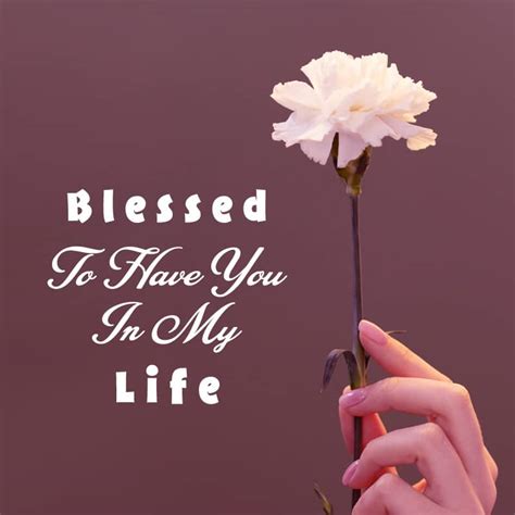 Top 20 Blessed To Have You In My Life Quotes