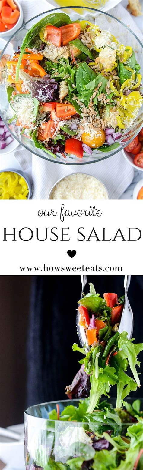 Our Favorite House Salad Recipe House Salad Food Recipes Salad