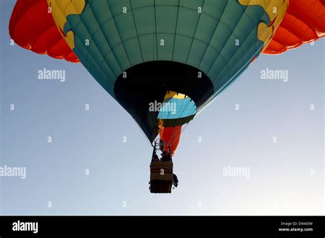 Windsor, California, USA. 15th June, 2013. About 30 hot air balloons