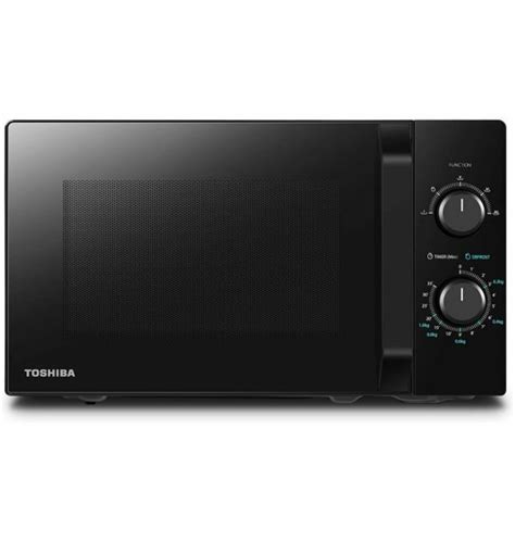 Toshiba Mw2 Mm20pfbk 전자레인지 솔로 20l 800w 실용적인 제상 기능이 있는 5가지 티몬