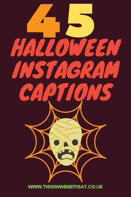 45 Halloween Instagram Captions ~ This Is Where It Is At