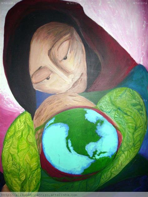 Ver más ideas sobre la tierra dibujo, medio ambiente dibujo, afiches del medio ambiente. Pachamama Elisabet Carrizo - Artelista.com