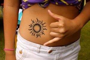 Latest 45 Dynamic Sun Tattoo Designs For Men And Women