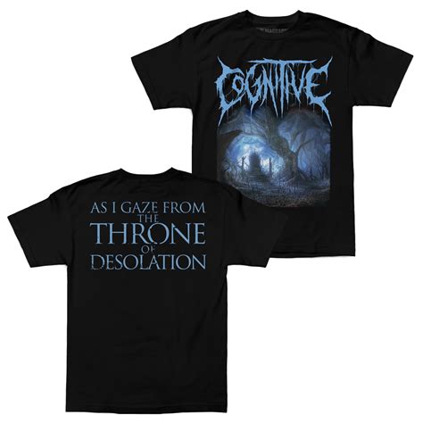 Official Cognitive Throne Of Desolation Shirt Massacre Merch