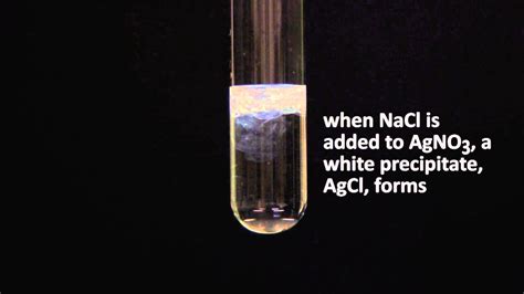 Is Mixing Nacl And Agno3 A Chemical Change