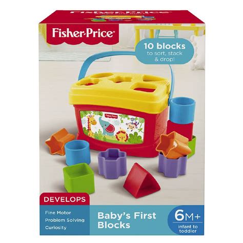 Fisher Price Brilliant Basics Babys First Blocks The Warehouse