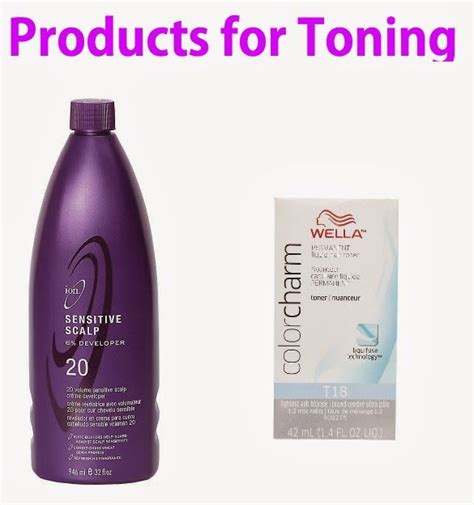 The best blue toner for orange hair. How to tone out brassy hair at home using Wella T18 toner ...