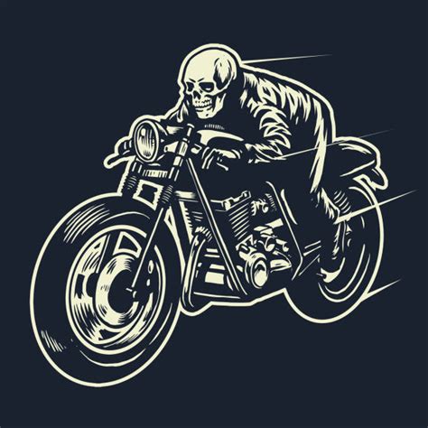 Skeleton Riding Motorcycle Stock Photos Pictures And Royalty Free Images