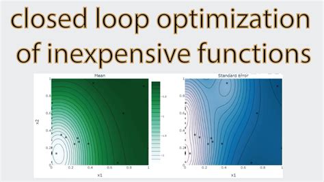 Closed Loop Optimization Of Inexpensive Functions Youtube