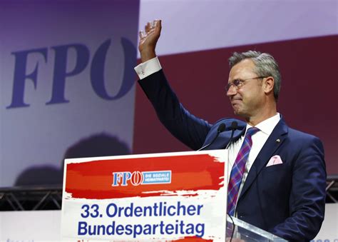 norbert hofer zum neuen vorsitzenden der fpÖ in Österreich gewählt web de