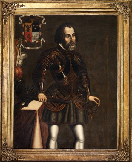 A Portrait Of Spanish Conquistador Hernán Cortés White House