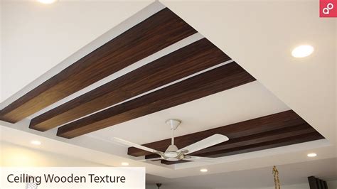 Find & download free graphic resources for wood texture. Wooden POP False Ceiling Rafter Design for Living Room ...