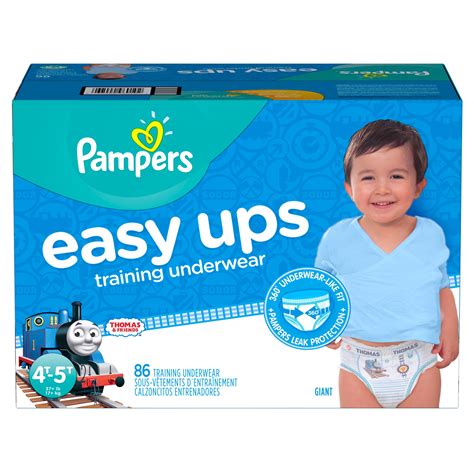 Pampers Easy Ups Boys Training Pants Giant Pack 4t 5t 86 Count