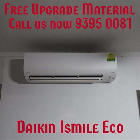 Daikin Ismile Eco Inverter System 2 5 Ticks TV Home Appliances