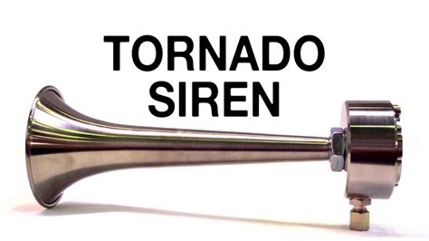 Tornado Warning Siren Sound Effect Freesound Youtube