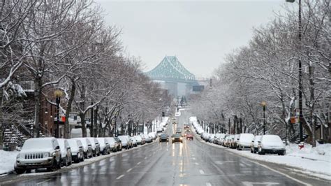 The Upcoming Snowfall In Montreal Could Cause Complex Road Conditions