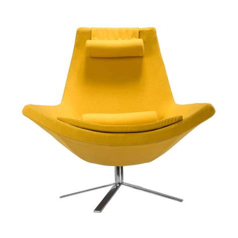 These mustard chair are trendy and can fit into every decoration style. Atom Chair in Mustard | Unique modern furniture, Chair ...