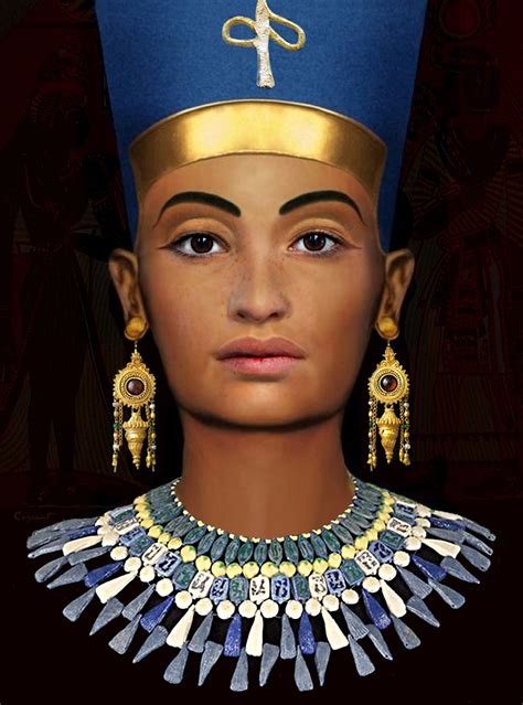 Pharaoh Tutankhamuns Wife Queen Ankhesenamun1348 1322 Bc Egyptian