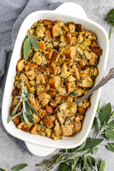 simple stuffing recipe spend with pennies