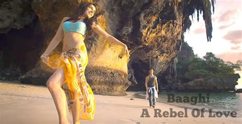 Bollywood Actress Saree Collections Shraddha Kapoor Hot Bikini Scene In Baaghi 2016