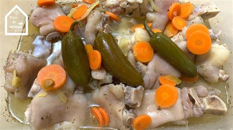 Patitas de Puerco en Escabeche Patitas Curtidas Fáciles y Rápidas