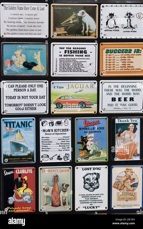 Tin Fridge Magnets Hi Res Stock Photography And Images Alamy